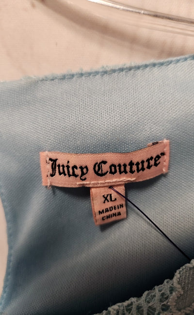 Juicy Couture Women's Size XL Light Blue Lace Dress
