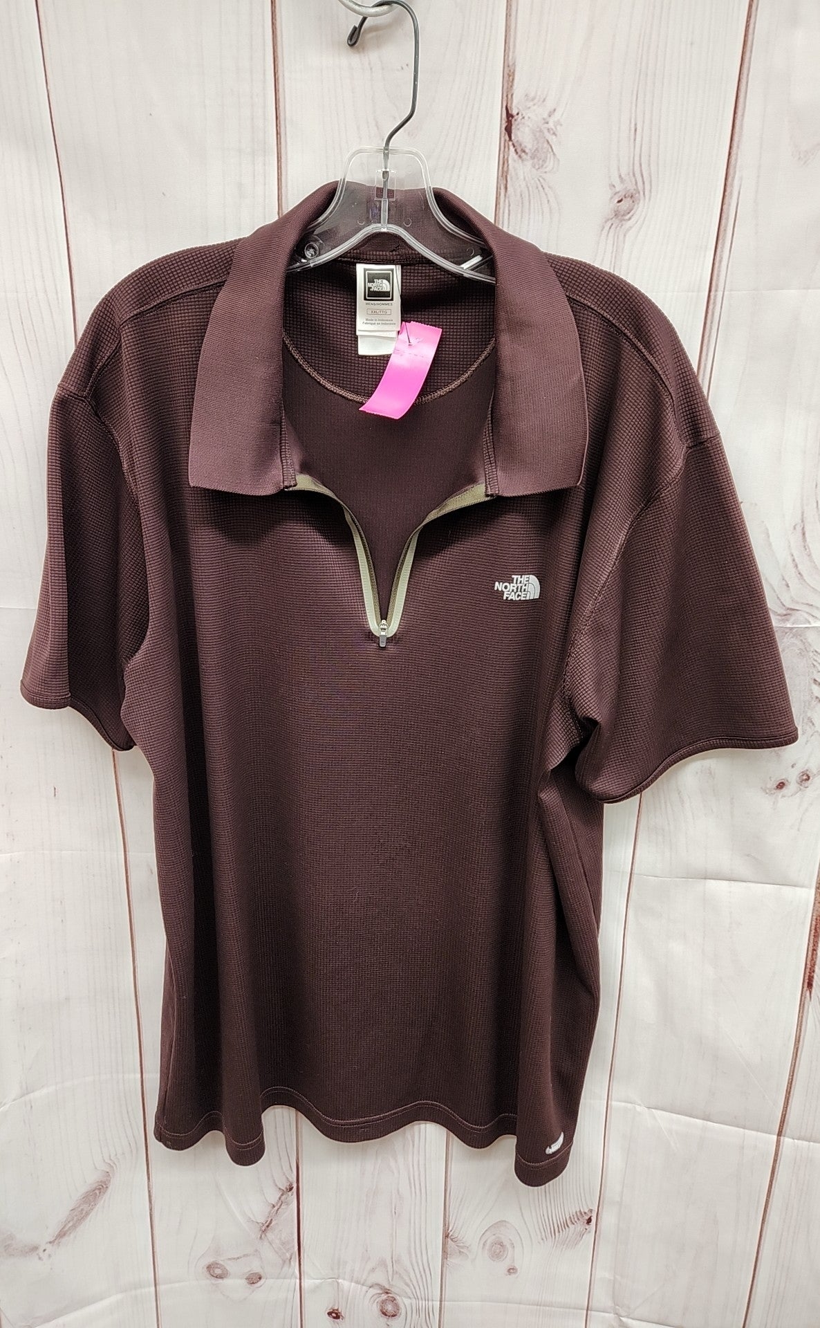 North Face Men's Size XXL Brown Shirt