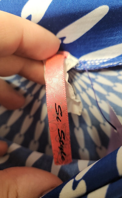 Si Style Women's Size M Blue Skirt