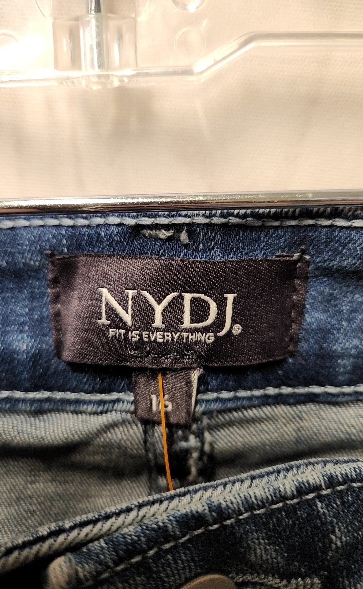 NYDJ Women's Size 33 (15-16) Blue Jeans Ami Skinny