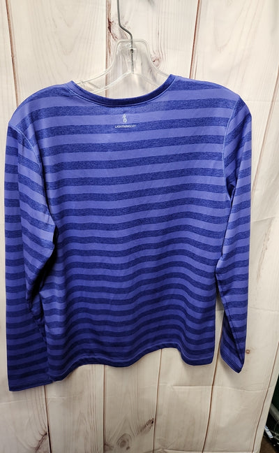 New Balance Women's Size L Purple Long Sleeve Top