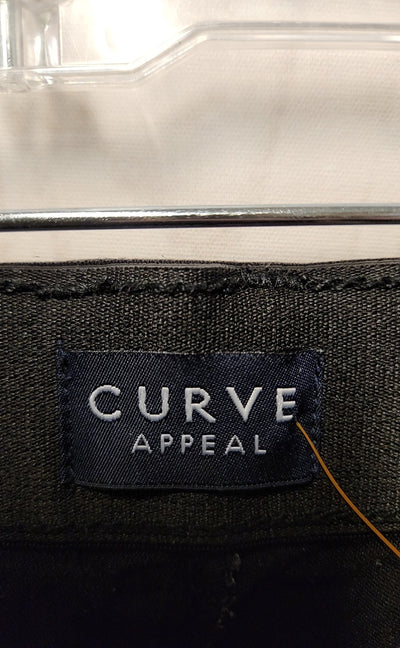 Curve Appeal Women's Size 31 (11-12) Black Jeans