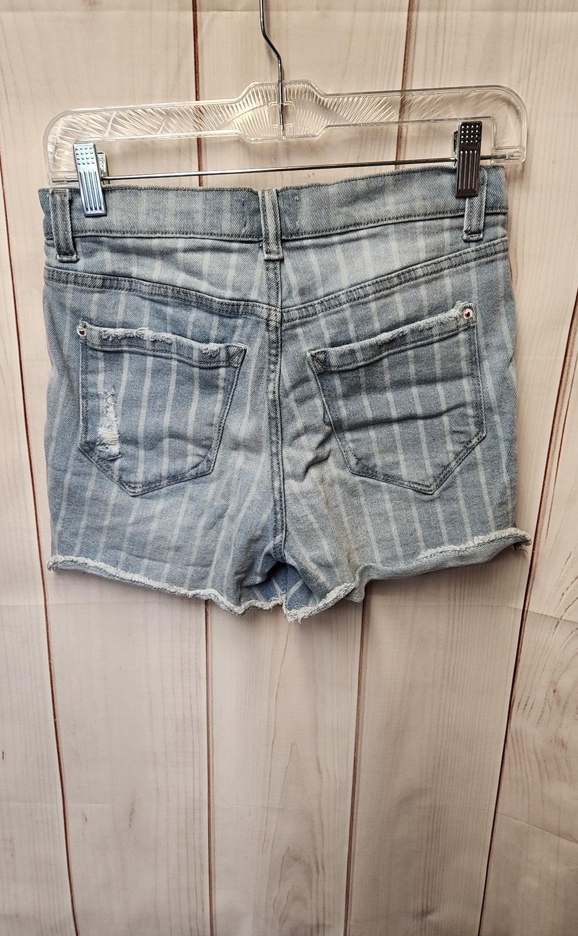 Kensie Women's Size 27 (3-4) Blue Shorts The High Rise Short