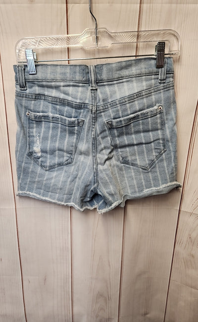 Kensie Women's Size 27 (3-4) Blue Shorts The High Rise Short