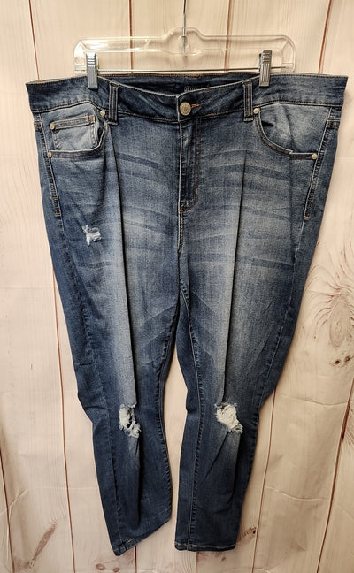 Revery Women's Size 34 (18/1X) Blue Jeans