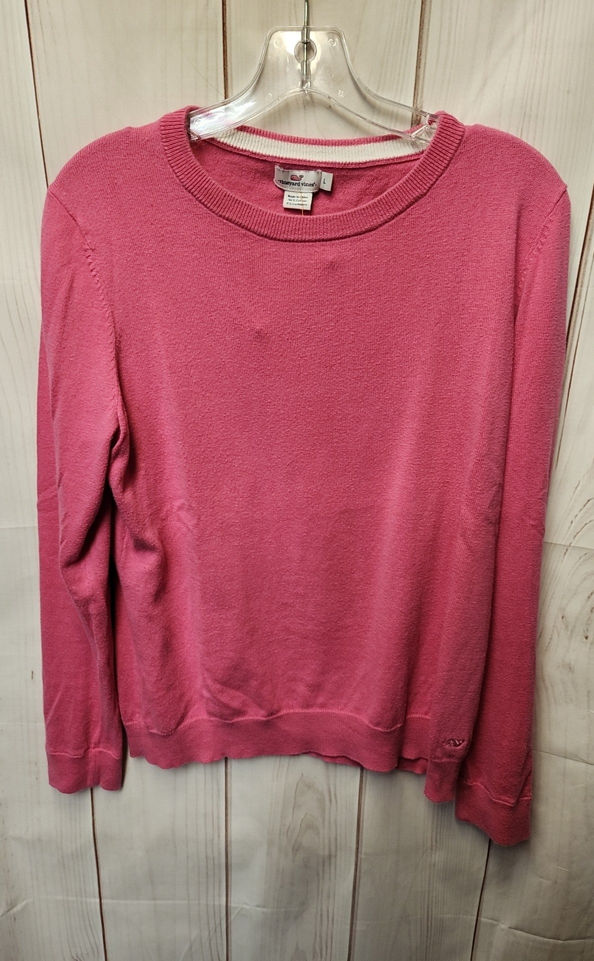 Vineyard Vines Women's Size L Pink Sweater