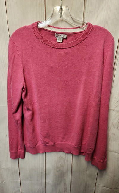 Vineyard Vines Women's Size L Pink Sweater