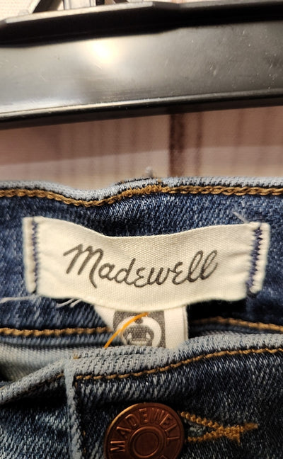 Madewell Women's Size 26 (1-2) Blue Jeans Mid Rise Kick Out Jeans