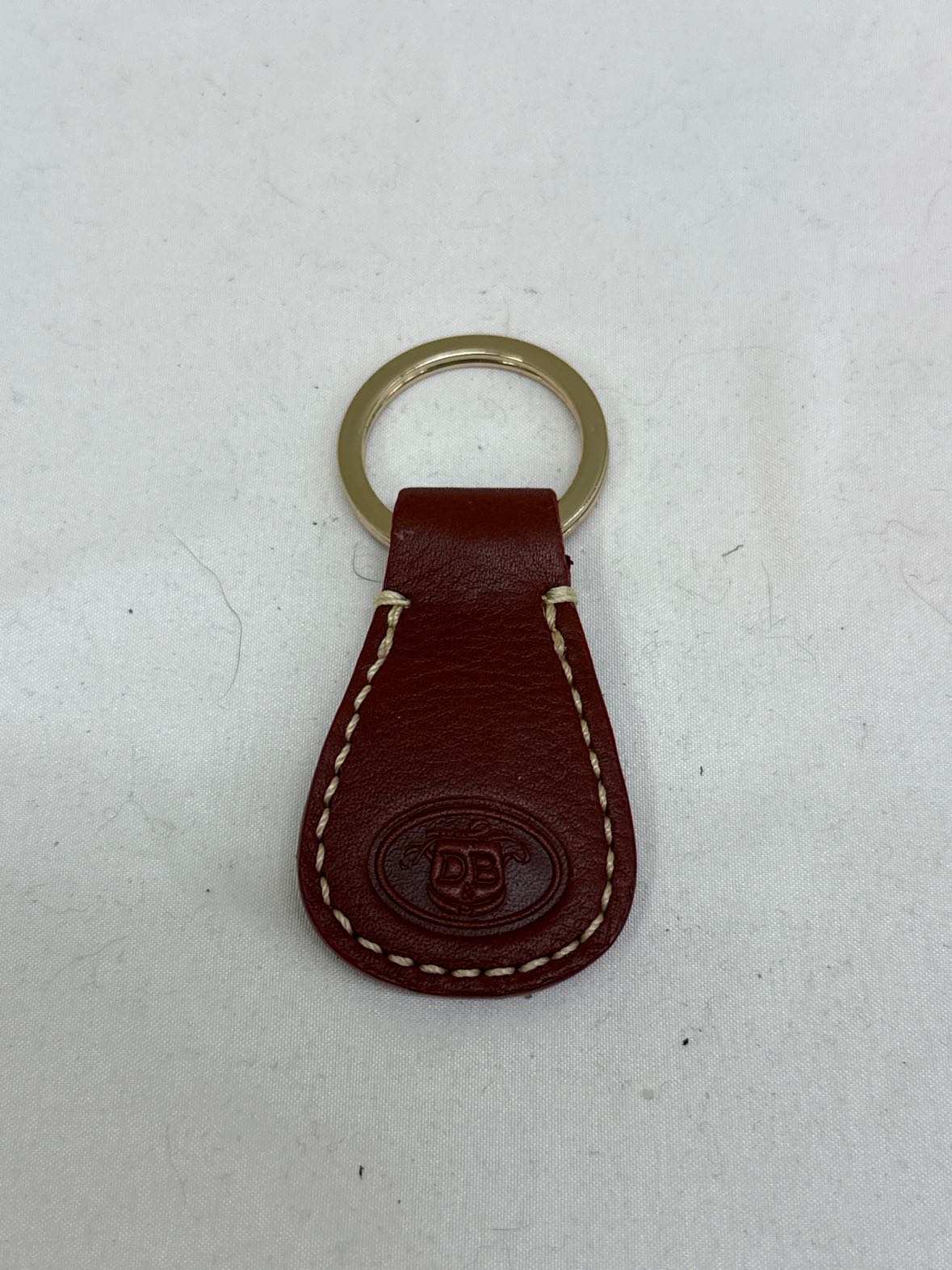 Dooney & Bourke Brown Leather Key Chain