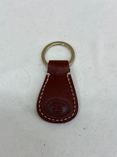Dooney & Bourke Brown Leather Key Chain