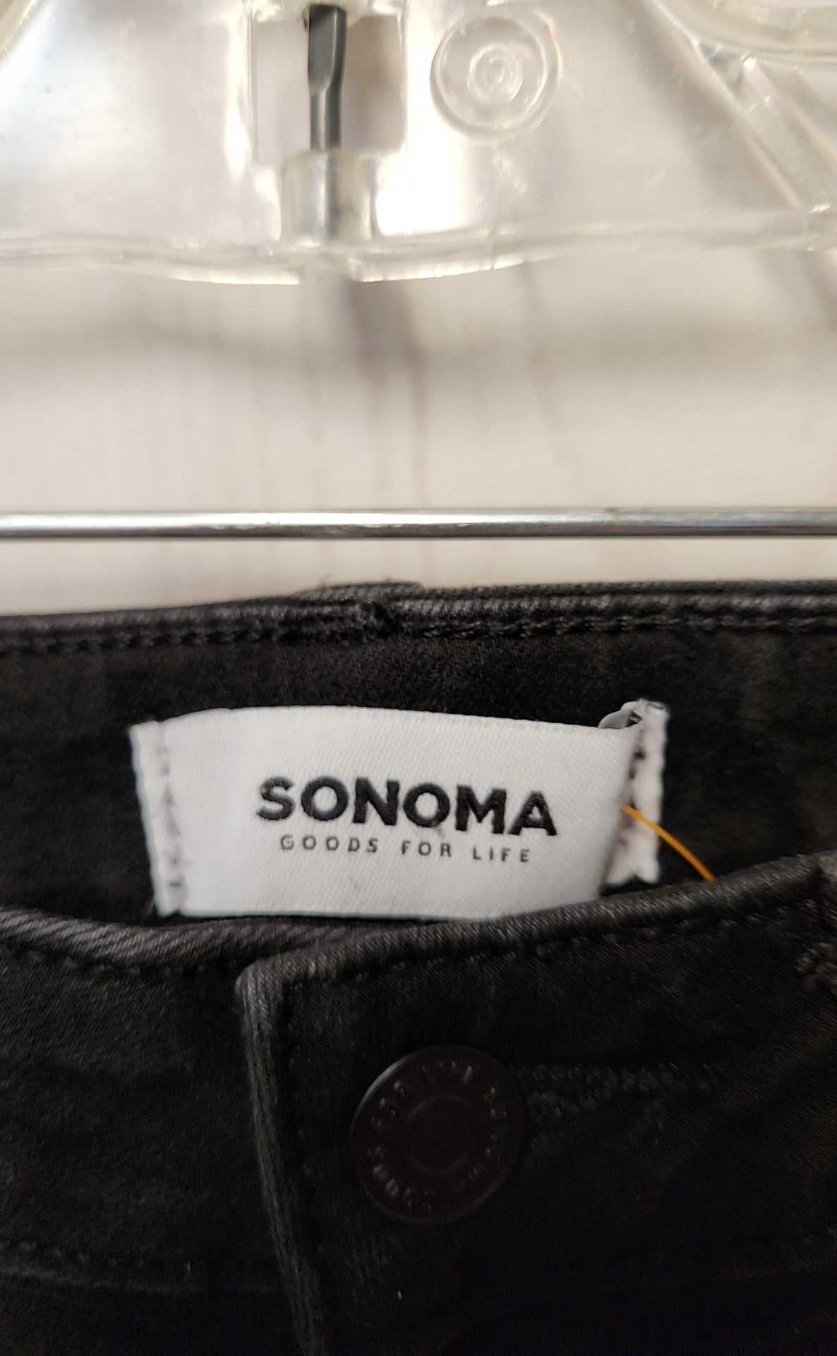 Sonoma Women's Size 28 (5-6) Black Jeans Skinny