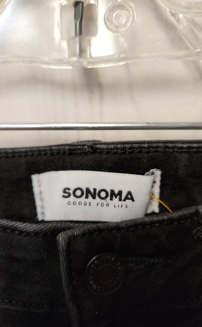 Sonoma Women's Size 28 (5-6) Black Jeans Skinny