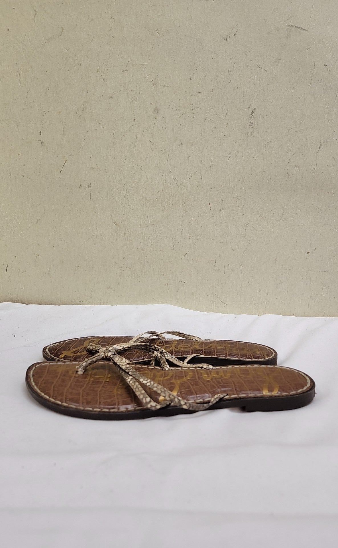 Sam Edelman Women's Size 8 Brown Sandals Shoes