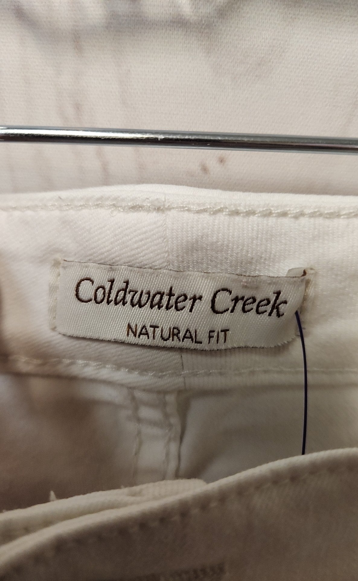 Coldwater Creek Women's Size 8 White Pants