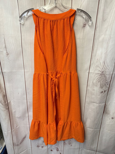 Calvin Klein Women's Size 12 Orange Dress