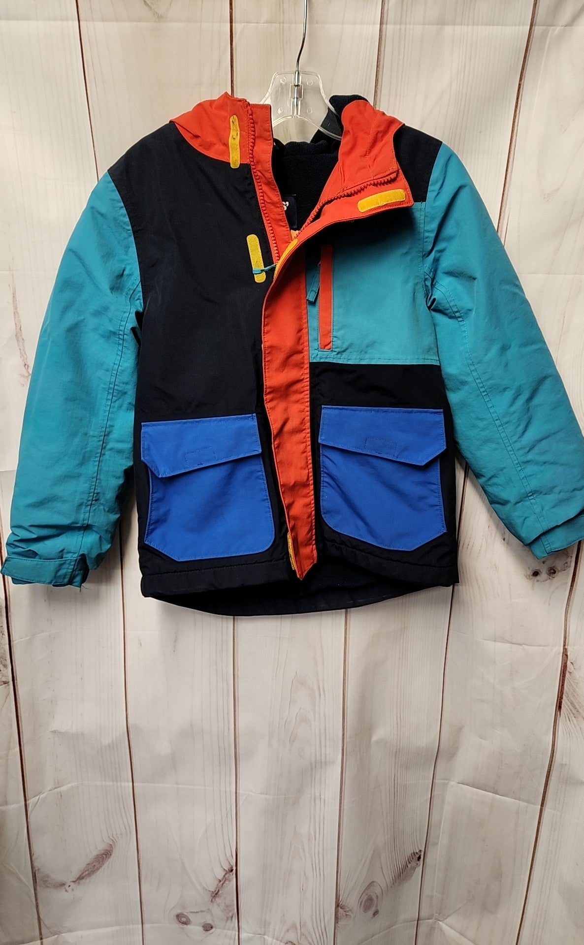Lands End Boy's Size 6/7 Blue Jacket