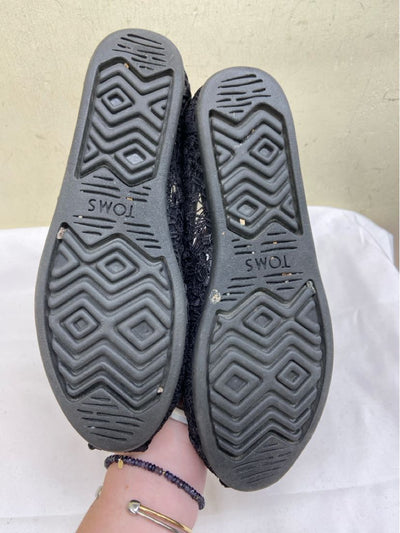 Toms Women's Size 7 Black Flats Shoes