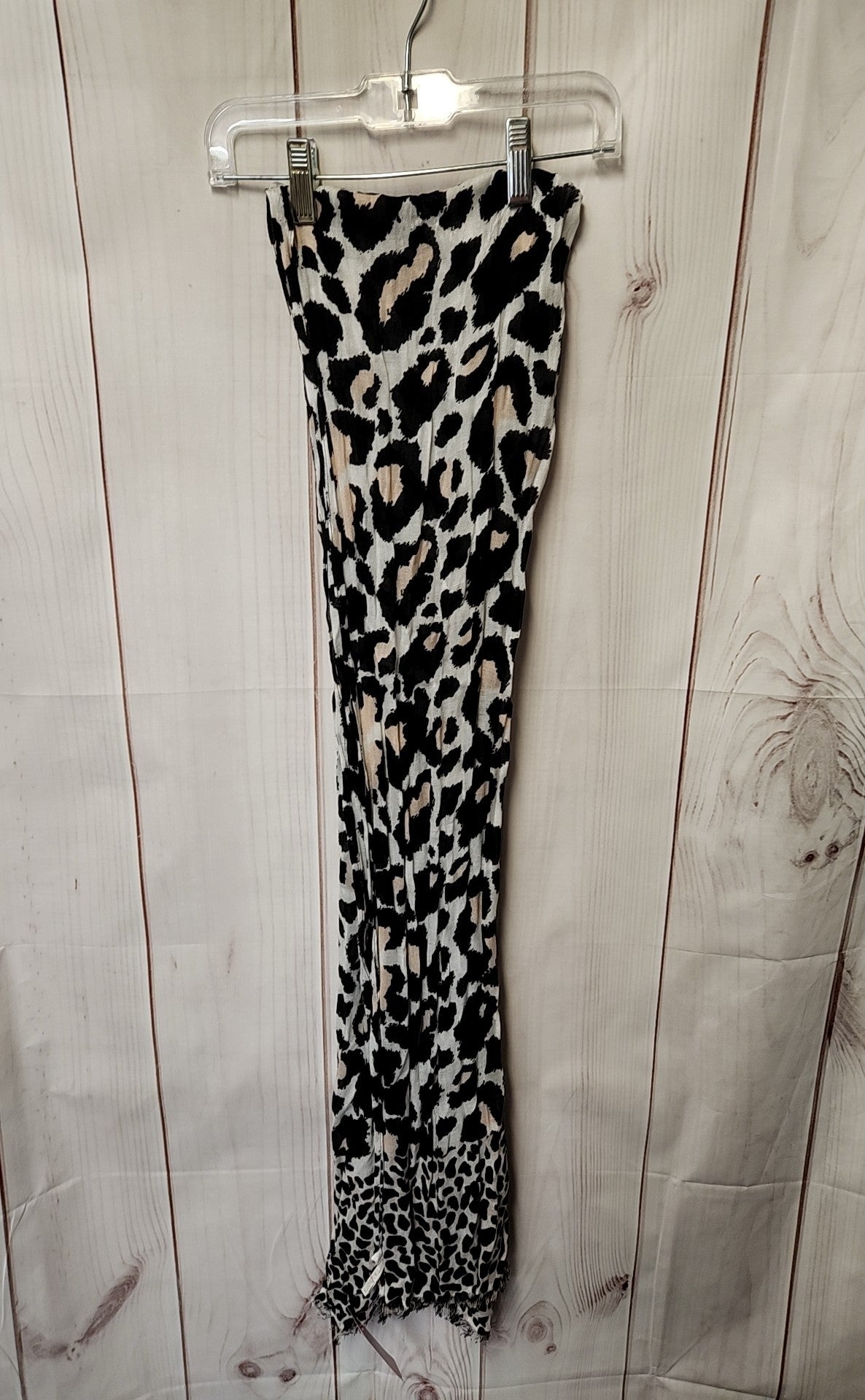 Talbots Black & White Dress Scarf