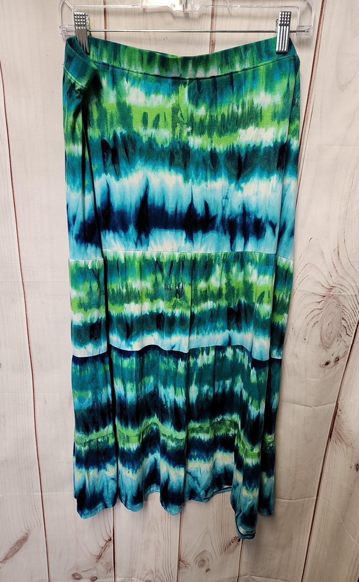 Chico's Women's Size 3 = US XL Blue & Green Skirt