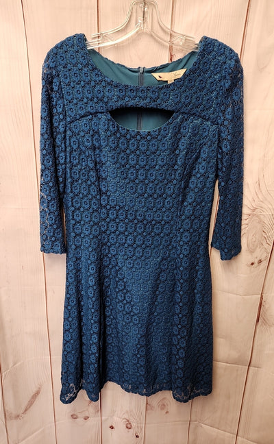 Yumi Women's Size 6/8 Teal Dress