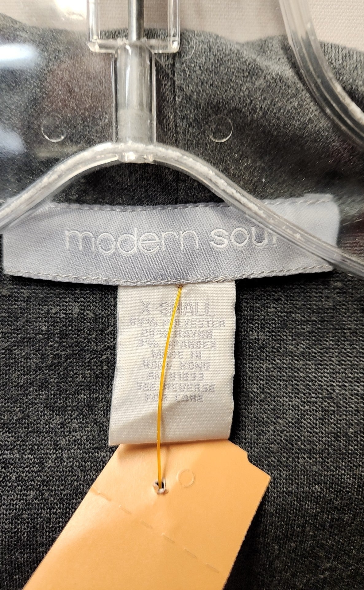 Modern Soul Women's Size XS Gray Cardigan