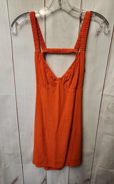 Sky to Moon Women's Size S Orange Dress