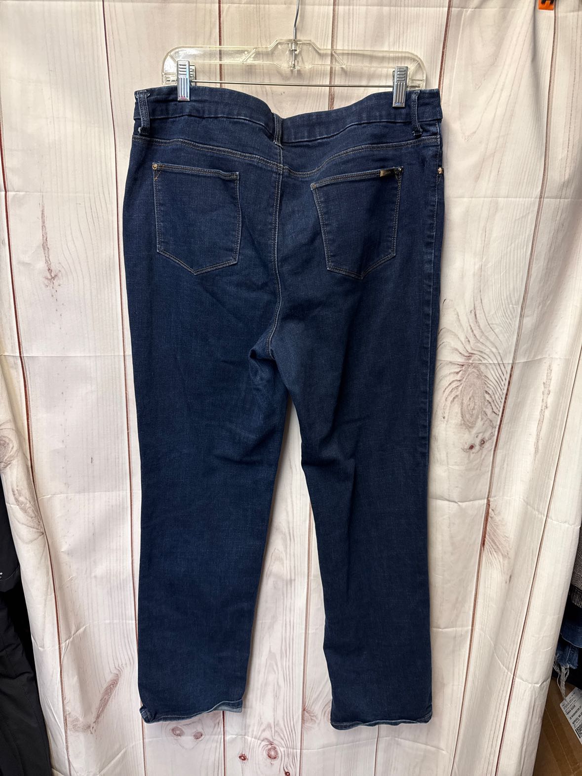 Chico's Women's Size 32 (13-14) Blue Jeans So Slimmig Girlfriend Slim Leg