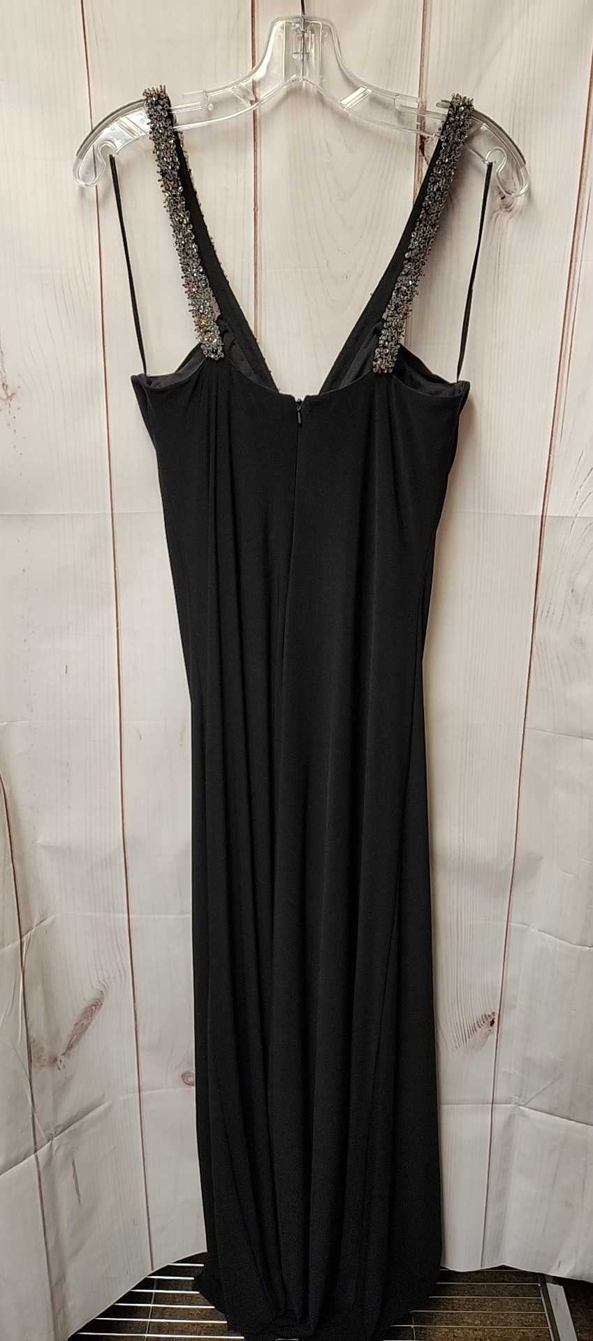 JS Boutique Women's Size 8 Black Beaded Dress