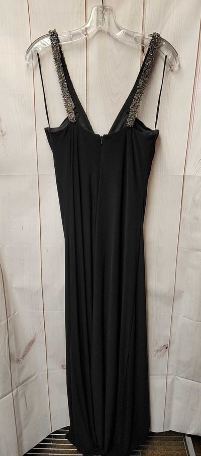 JS Boutique Women's Size 8 Black Beaded Dress