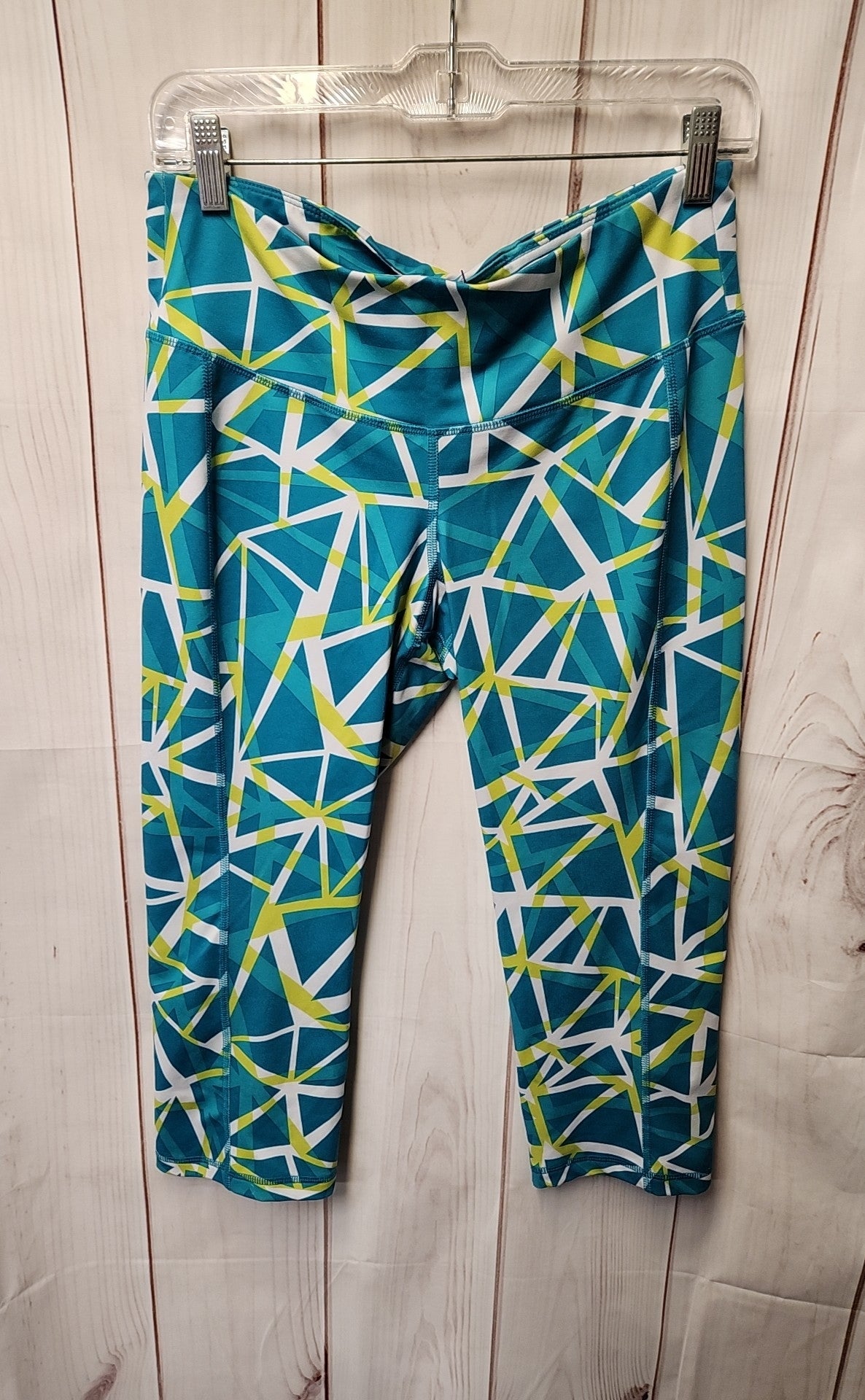 Old Navy Women's Size L Teal Active Capris