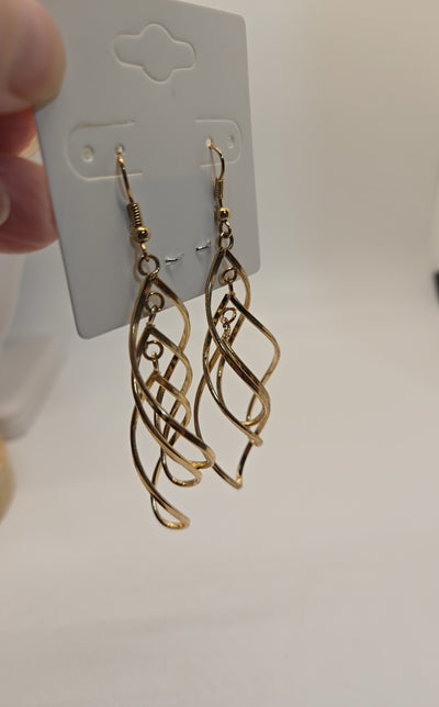 Gold Dangle Earrings