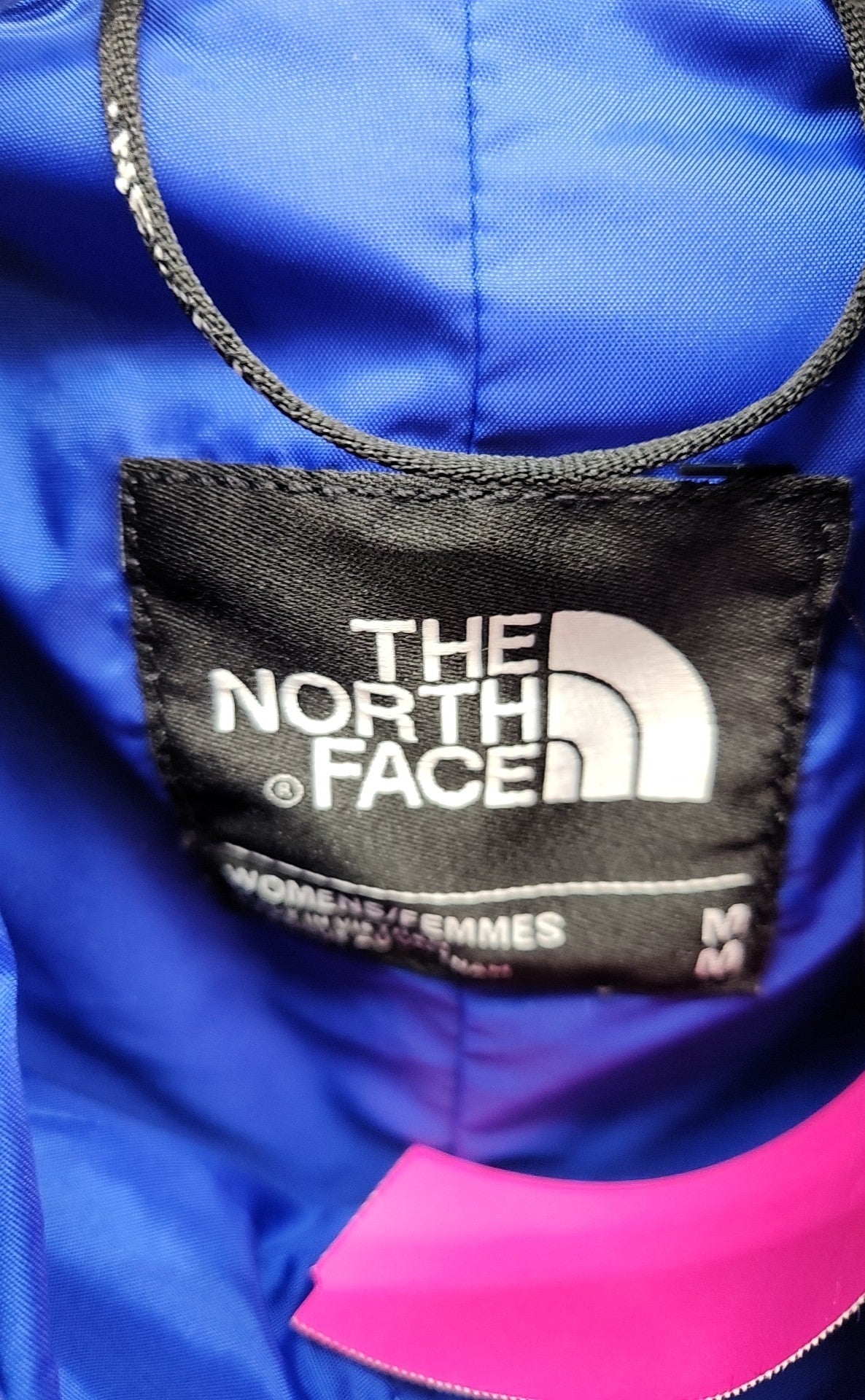 North Face Women's Size M Blue Raincoat