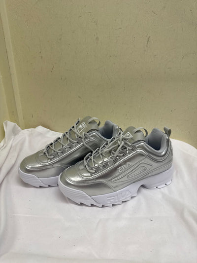 Fila Disruptor II Women's Size 9-1/2 Silver Sneakers