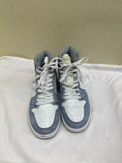 Jordan 1 Retro High Hyper Royal Smoke Grey Men's Size 8 Shoes