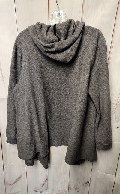 Cuddl Duds Women's Size S/M Gray Cardigan
