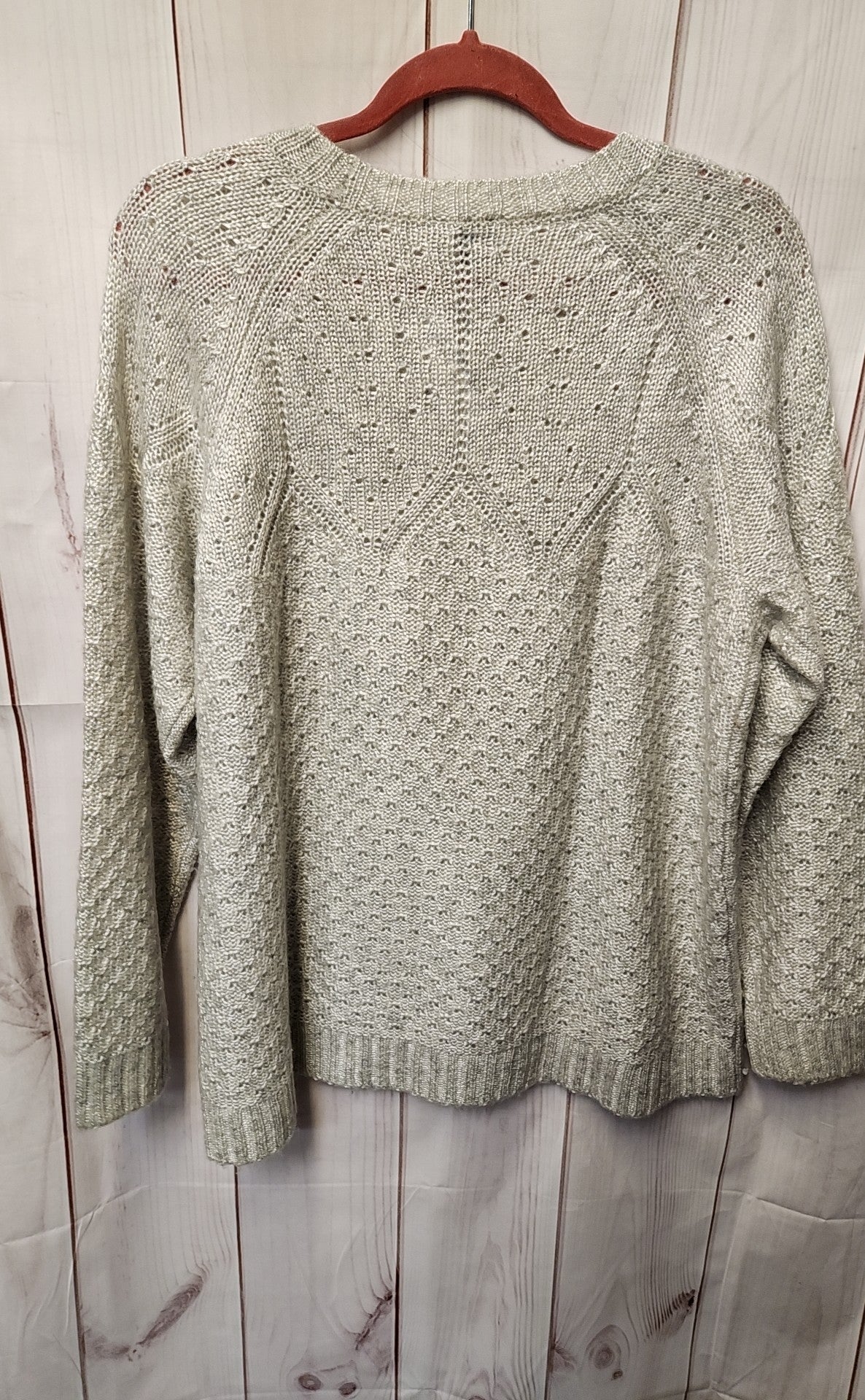 Talbots Women's Size 2X Gray Sweater