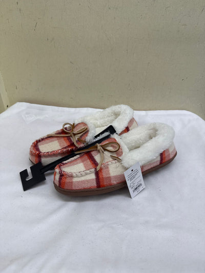 NWT Sonoma Women's Size 7 Pink Slippers