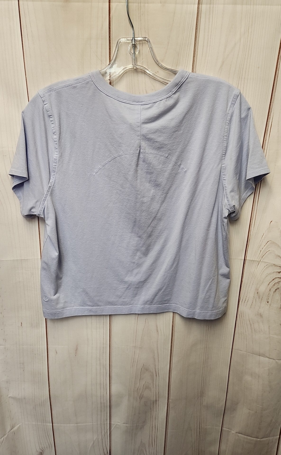 Lululemon Women's Size 8 Light Blue Short Sleeve Top