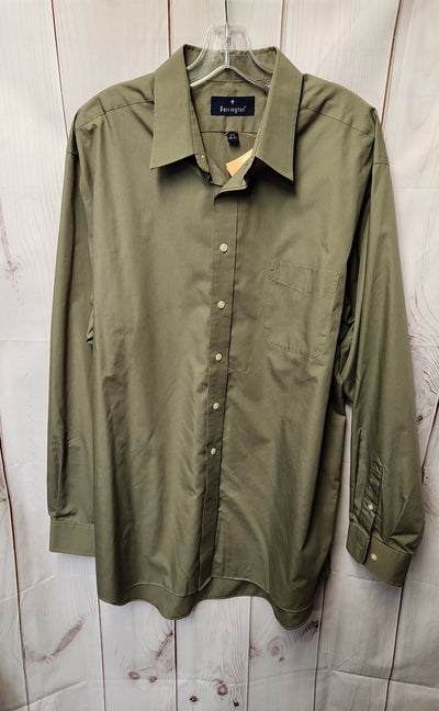 Barrington Men's Size XL Olive Green Shirt