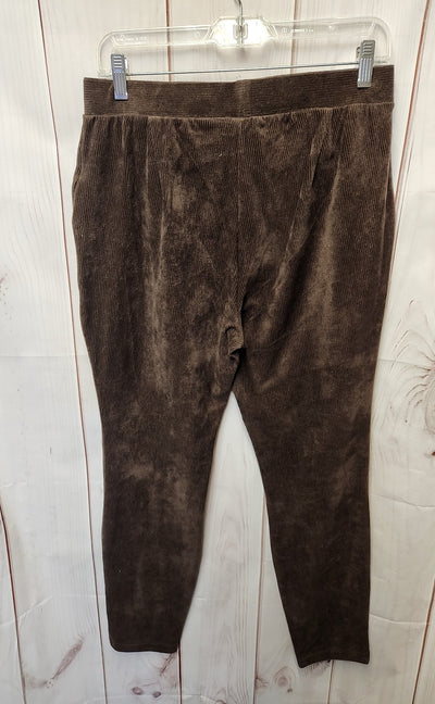 Lands End Women's Size M Brown Corduroy Pants