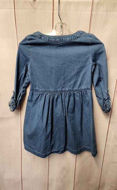 Carters Girl's Size 5 Blue Dress
