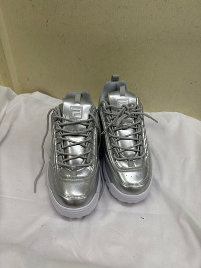 Fila Disruptor II Women's Size 9-1/2 Silver Sneakers