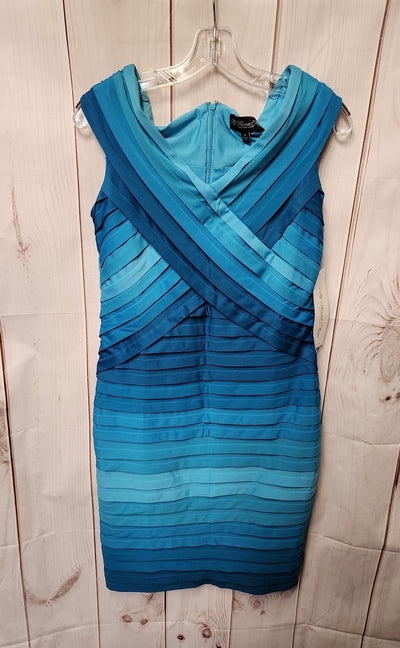 NWT My Favorite Things Colleen Lopez Women's Size S Blue Dress