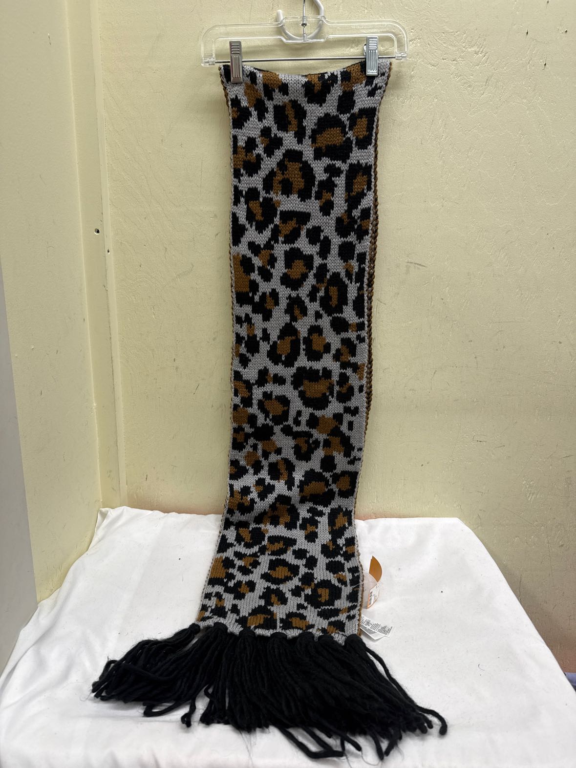 Old Navy Leopard Print Winter Scarf