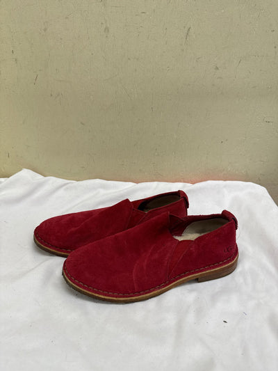 Ugg Women's Size 7-1/2 Red Flats Shoes