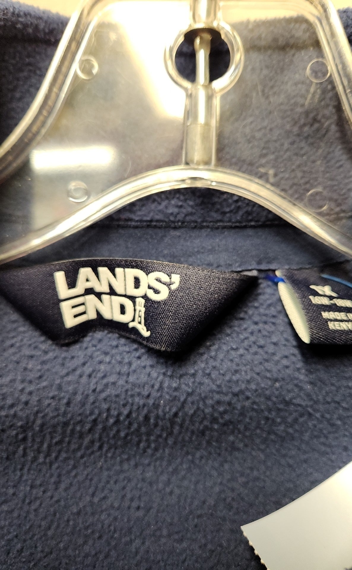 Lands End Women's Size 1X Navy Sweatshirt