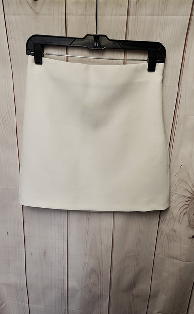 Zara Women's Size S White Skirt