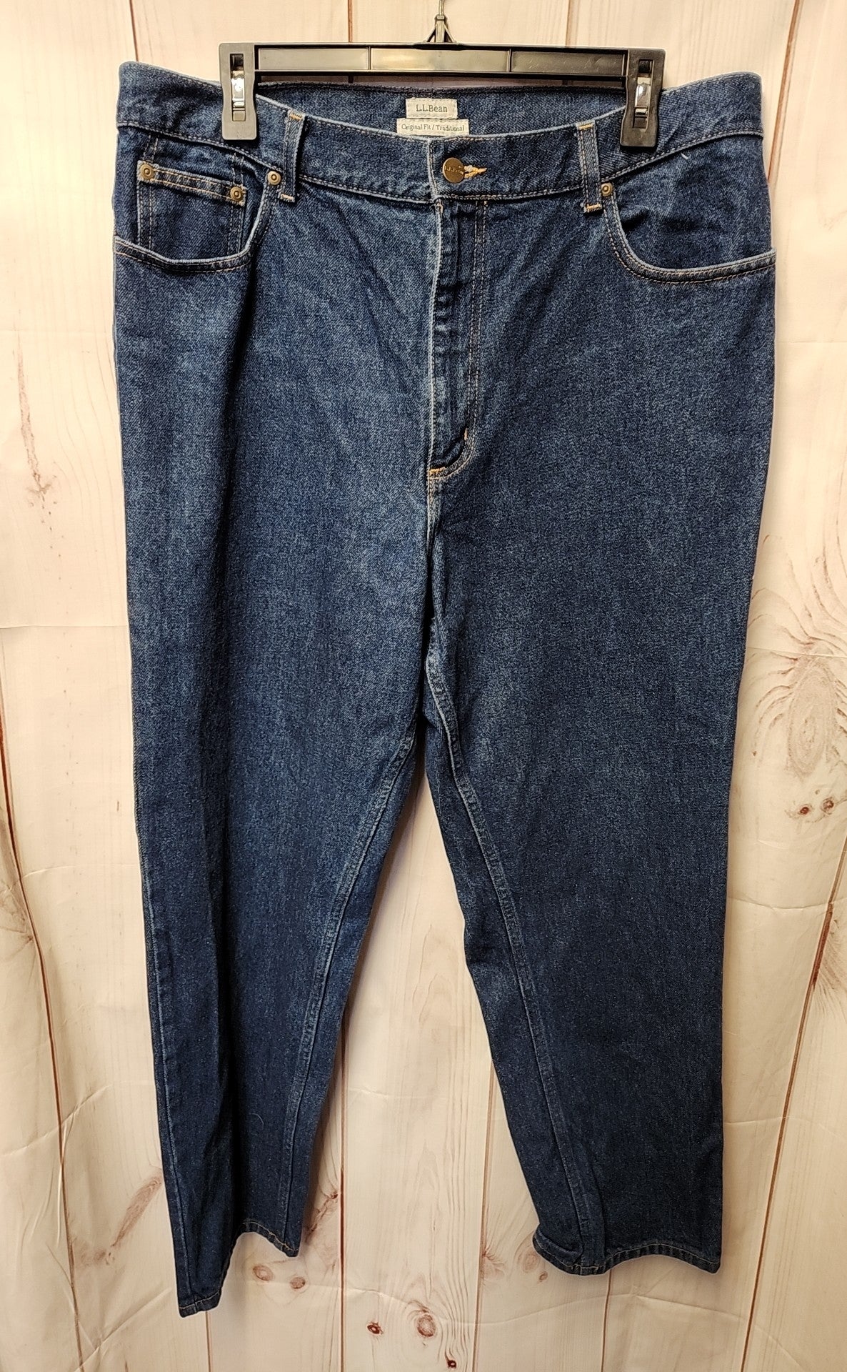 LL Bean Women's Size 34 (18/1X) Blue Jeans