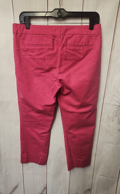 Willi Smith Women's Size 8 Pink Capris