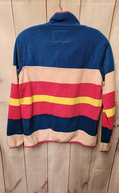 Lands End Women's Size S Pink & Blue Sweatshirt